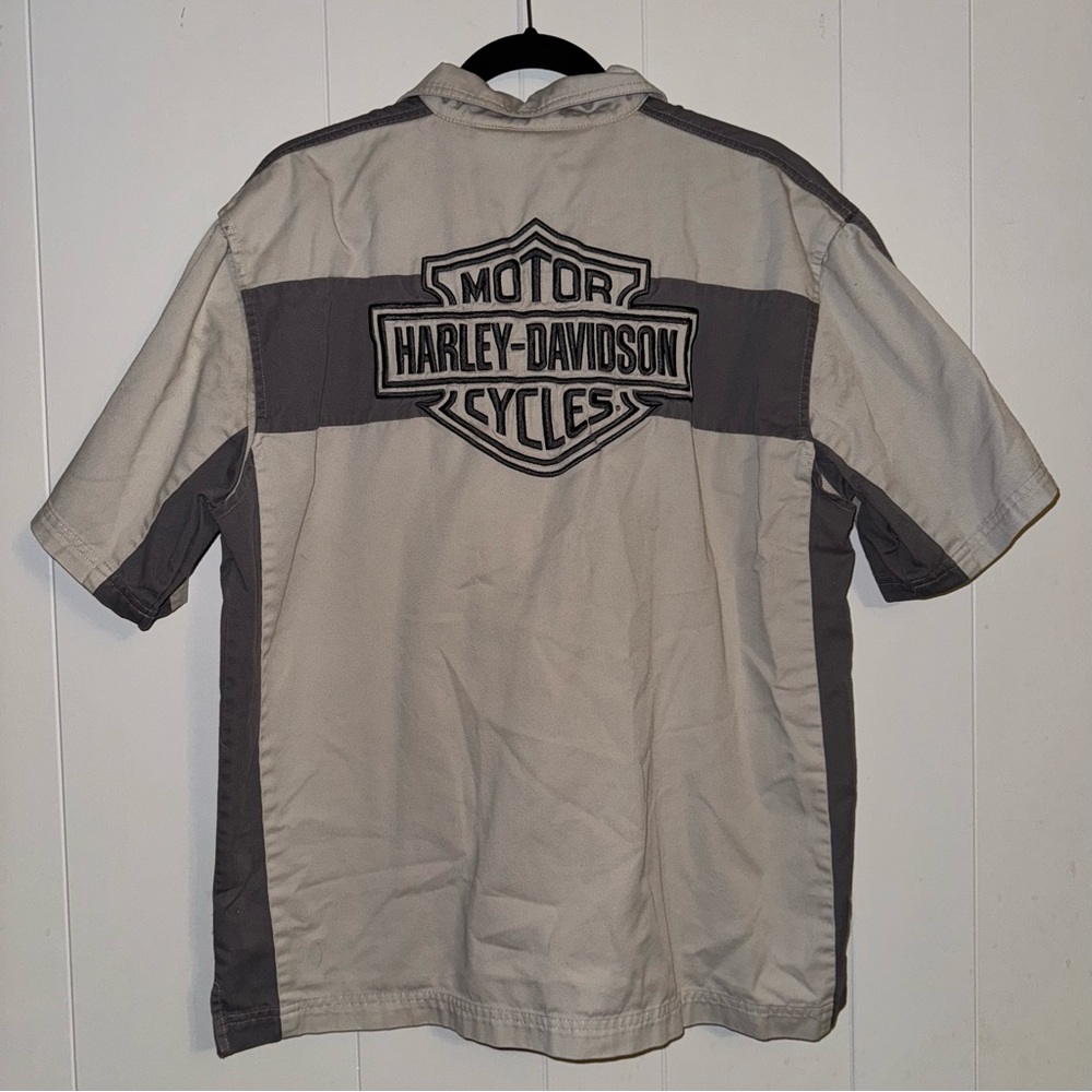 VNTG Harley-Davidson Button-Up